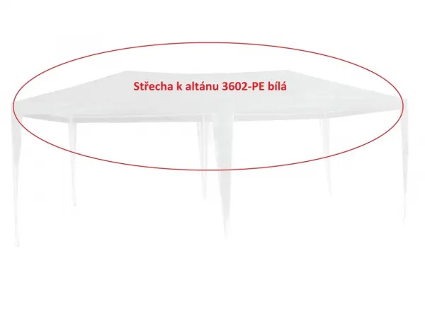 Strecha k altánku 3902-PE ROJAPLAST