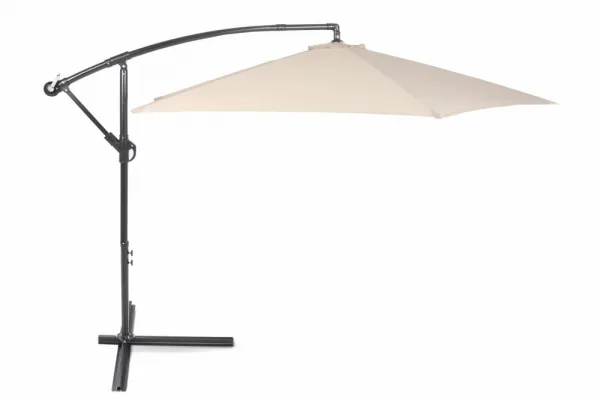 Záhradný slnečník s podstavcom ø 300 cm kov