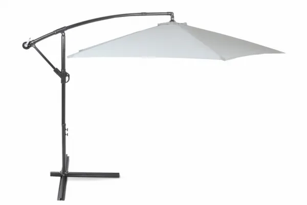 Záhradný slnečník s podstavcom ø 300 cm kov