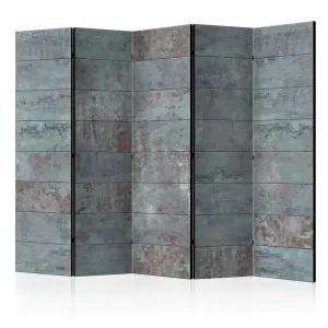 Paraván Turquoise Concrete Dekorhome