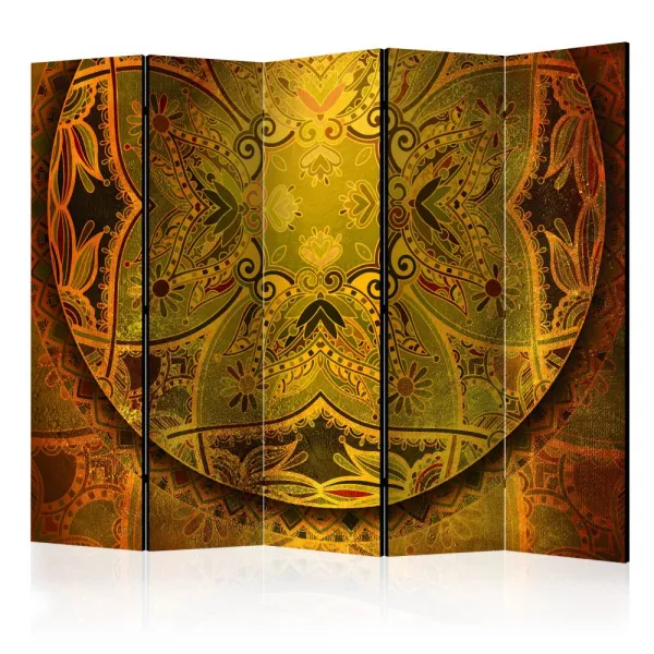 Paraván Mandala: Golden Power Dekorhome