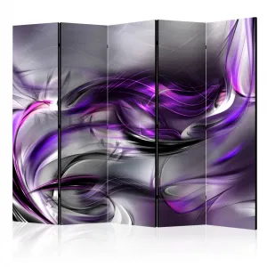 Paraván Purple Swirls Dekorhome