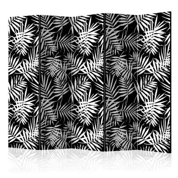 Paraván Black and White Jungle Dekorhome
