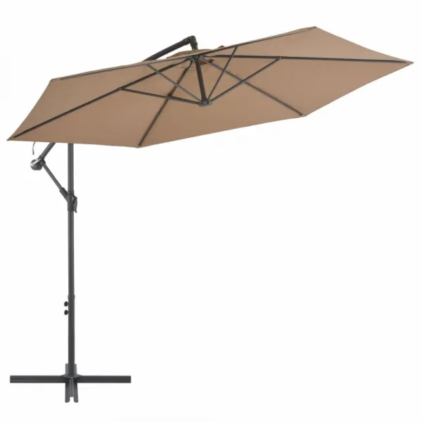Závesný slnečník Ø 300 cm Modrá