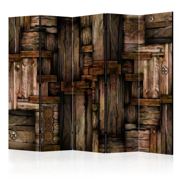 Paraván Wooden puzzle Dekorhome
