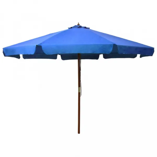 Záhradný slnečník ø 330 cm Dekorhome Černá