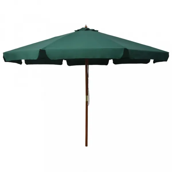 Záhradný slnečník ø 330 cm Dekorhome Černá