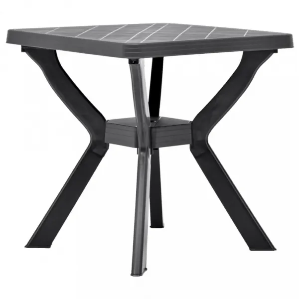 Záhradný bistro stolík plast Dekorhome Zelená