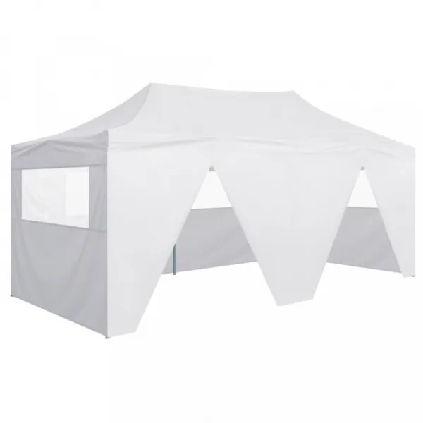 Skladacia party stan s bočnicami 3 x 6 m Dekorhome Modrá