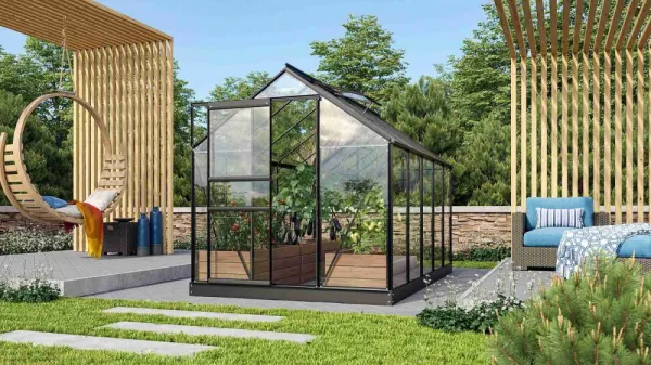 Skleník VITAVIA VENUS 5000 číre sklo 3 mm Dekorhome