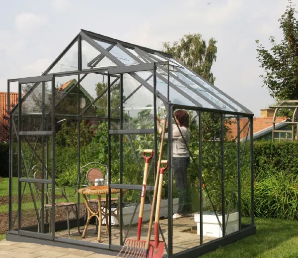 Skleník VITAVIA URANUS 6700 číre sklo 3 mm Dekorhome