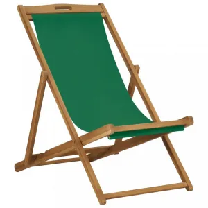 Skladacie plážové kreslo teak Dekorhome Šedá