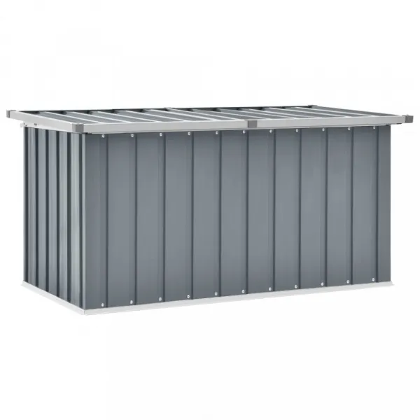 Záhradný úložný box 129x67x65 cm oceľ Dekorhome Hnědá