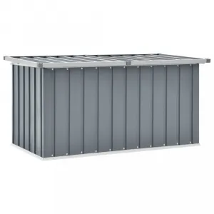 Záhradný úložný box 129x67x65 cm oceľ Dekorhome Hnědá