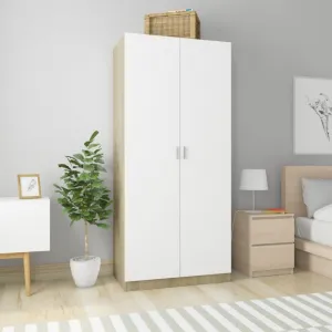 Šatníková skriňa DTD Dekorhome Černá