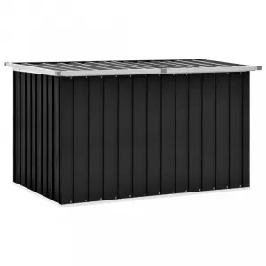 Záhradný úložný box 149x99x93 cm oceľ Dekorhome Šedá