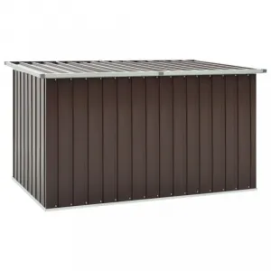 Záhradný úložný box 171x99x93 cm oceľ Dekorhome Šedá