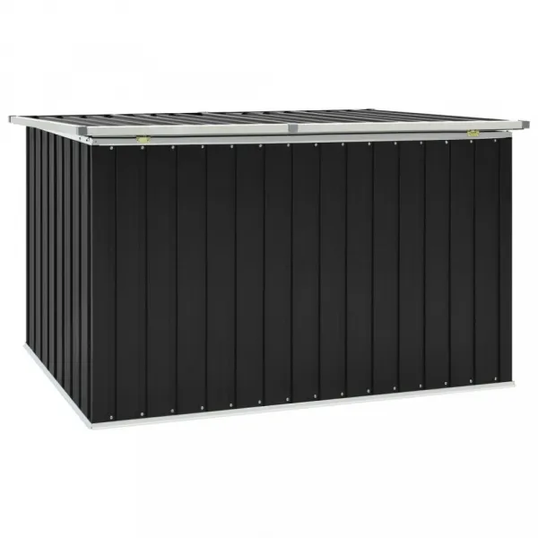 Záhradný úložný box 171x99x93 cm oceľ Dekorhome Šedá