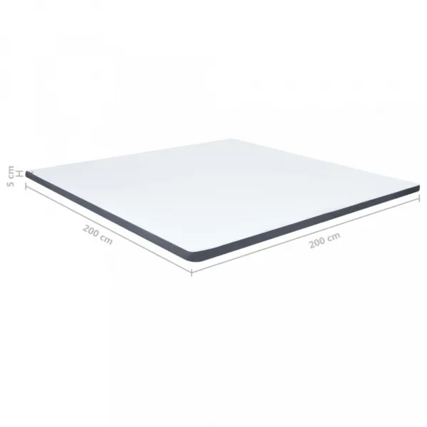 Vrchný matrac na posteľ boxspring Dekorhome 200x200 cm