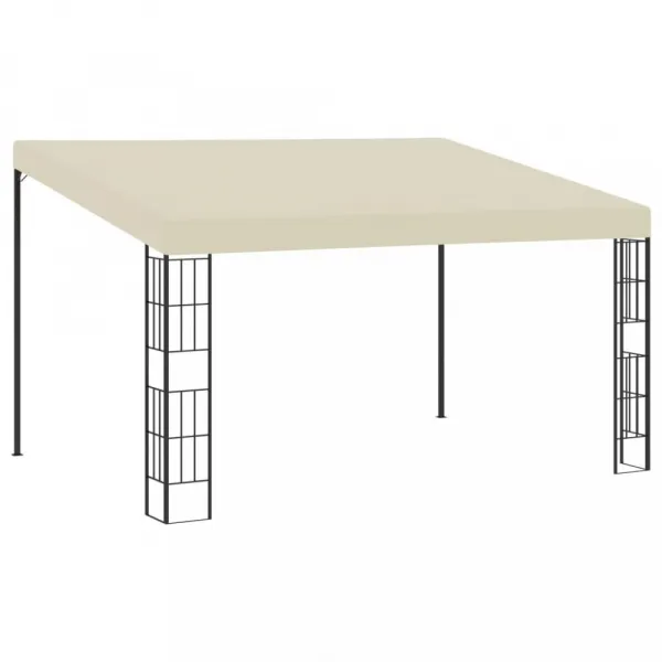 Záhradný altánok k stene 3 x 4 m Dekorhome