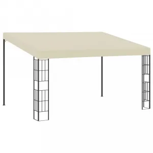 Záhradný altánok k stene 3 x 4 m Dekorhome
