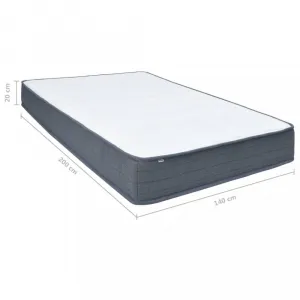 Matrac na posteľ boxspring Dekorhome 100x200 cm