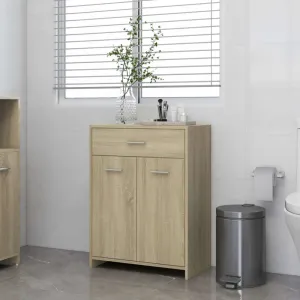 Kúpeľňová skrinka DTD doska Dekorhome Bílá