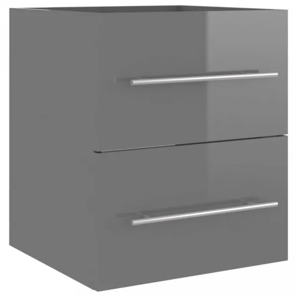 Skrinka pod umývadlo 41 cm Dekorhome Bílá