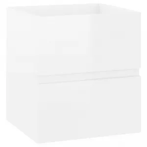 Skrinka pod umývadlo 41 cm Dekorhome Bílá