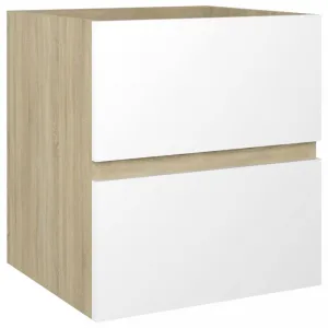 Skrinka pod umývadlo 41 cm Dekorhome Bílá