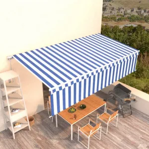 Ručne zaťahovacia markíza s roletou 450x300 cm Dekorhome