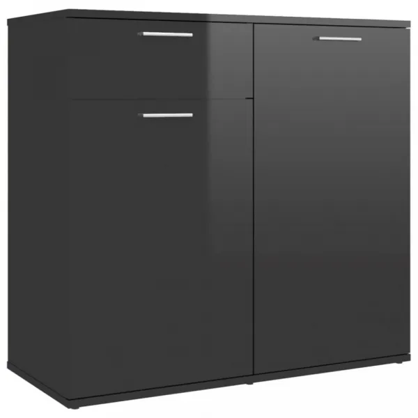 Komoda DTD Dekorhome Černá