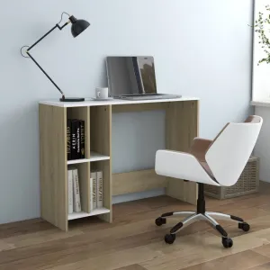 Počítačový stôl DTD Dekorhome Černá