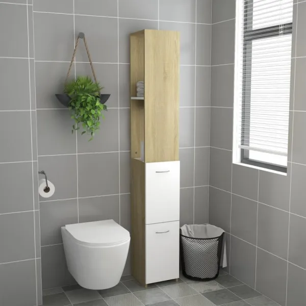 Kúpeľňová skrinka DTD Dekorhome Černá