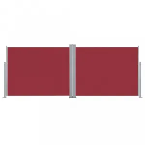Zaťahovacia bočná markíza 100x1000 cm Dekorhome Černá