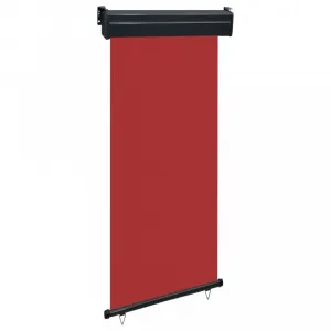 Balkónová zástena 100x250 cm Dekorhome Černá