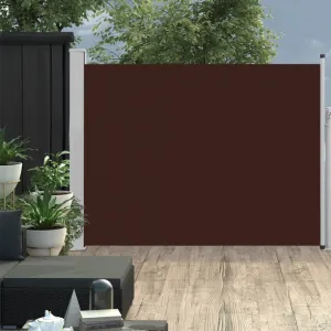 Zaťahovacia bočná markíza 100x500 cm Dekorhome Černá