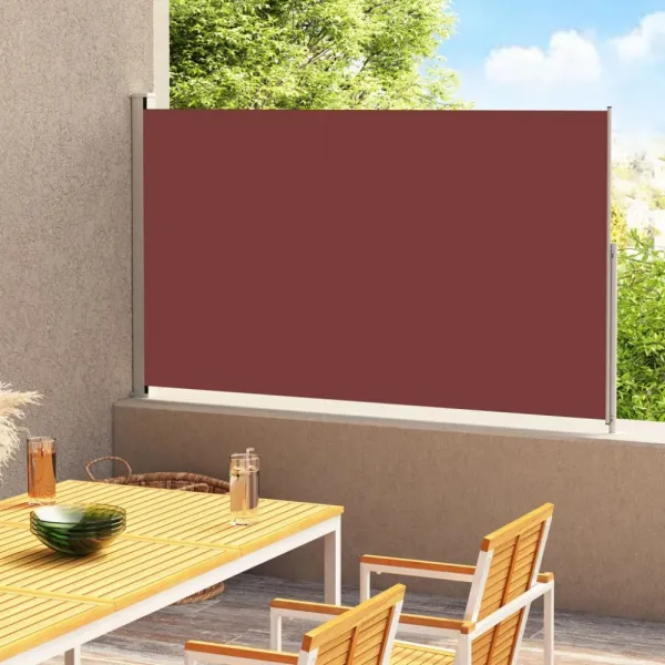 Zaťahovacia bočná markíza 180x300 cm Dekorhome Černá