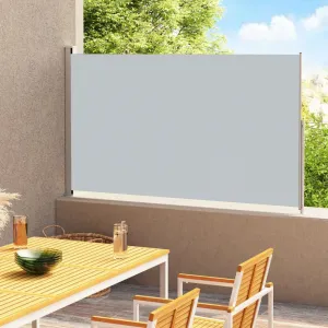 Zaťahovacia bočná markíza 180x300 cm Dekorhome Černá