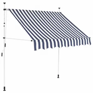 Ručne zaťahovacia markíza 150x120 cm Dekorhome Antracit