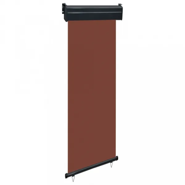 Balkónová zástena 60x250 cm Dekorhome Černá