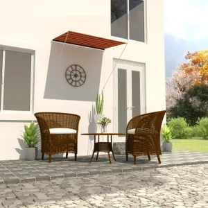 Zaťahovacia markíza 150x150 cm Dekorhome Antracit