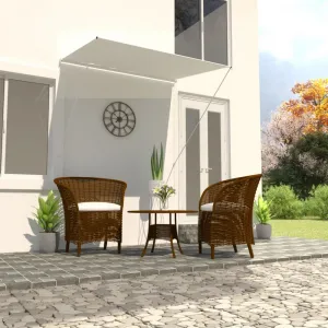 Zaťahovacia markíza 150x150 cm Dekorhome Antracit