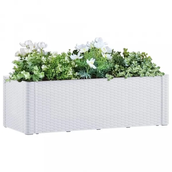 Záhradný vyvýšený kvetináč 100x43x33 cm PP Dekorhome Šedá