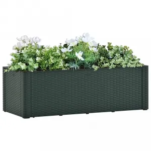 Záhradný vyvýšený kvetináč 100x43x33 cm PP Dekorhome Šedá