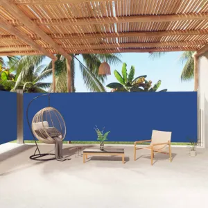 Zaťahovacia bočná markíza 200x1200 cm Dekorhome Černá