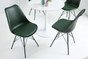 Jedálenská stolička 4 ks IKAROS Dekorhome Ružová