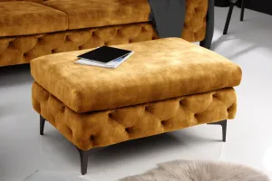 Chesterfield taburet ZETHOS Dekorhome