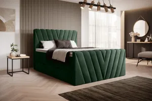 ArtElta Manželská posteľ CANDICE Boxspring | 140 x 200 cm Farba: Savoi 38