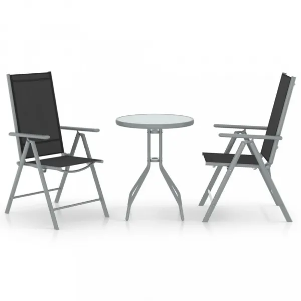 Záhradný bistro set 3 ks Dekorhome
